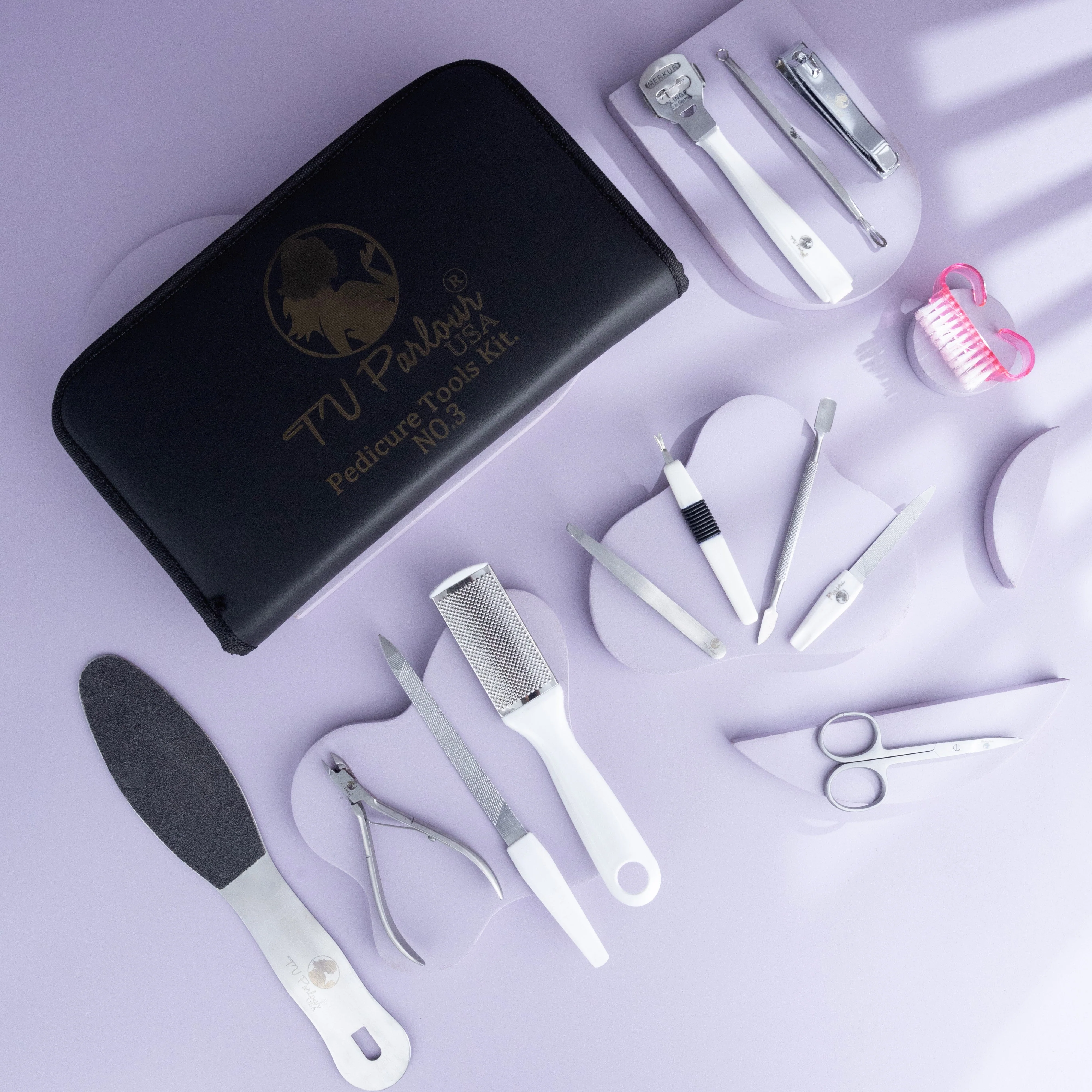 Tv Parlour 13 Pcs Manicure & Pedicure Sets #03 - Image 2