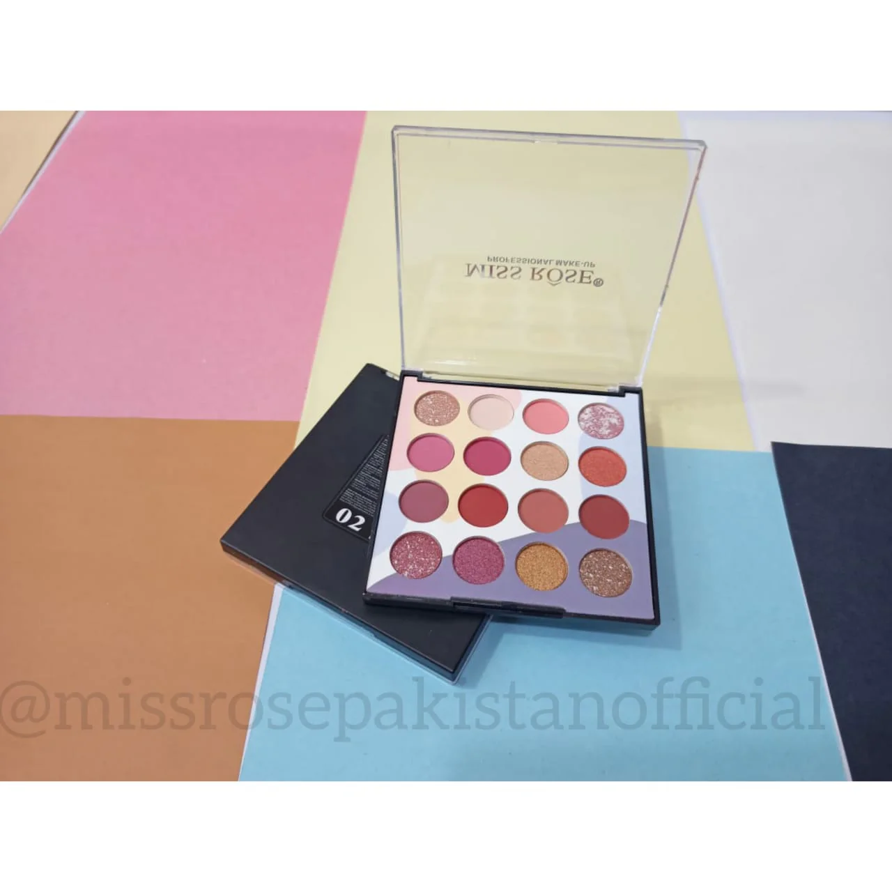 Miss Rose 16 Color Eye Palette - Setting B - Image 2