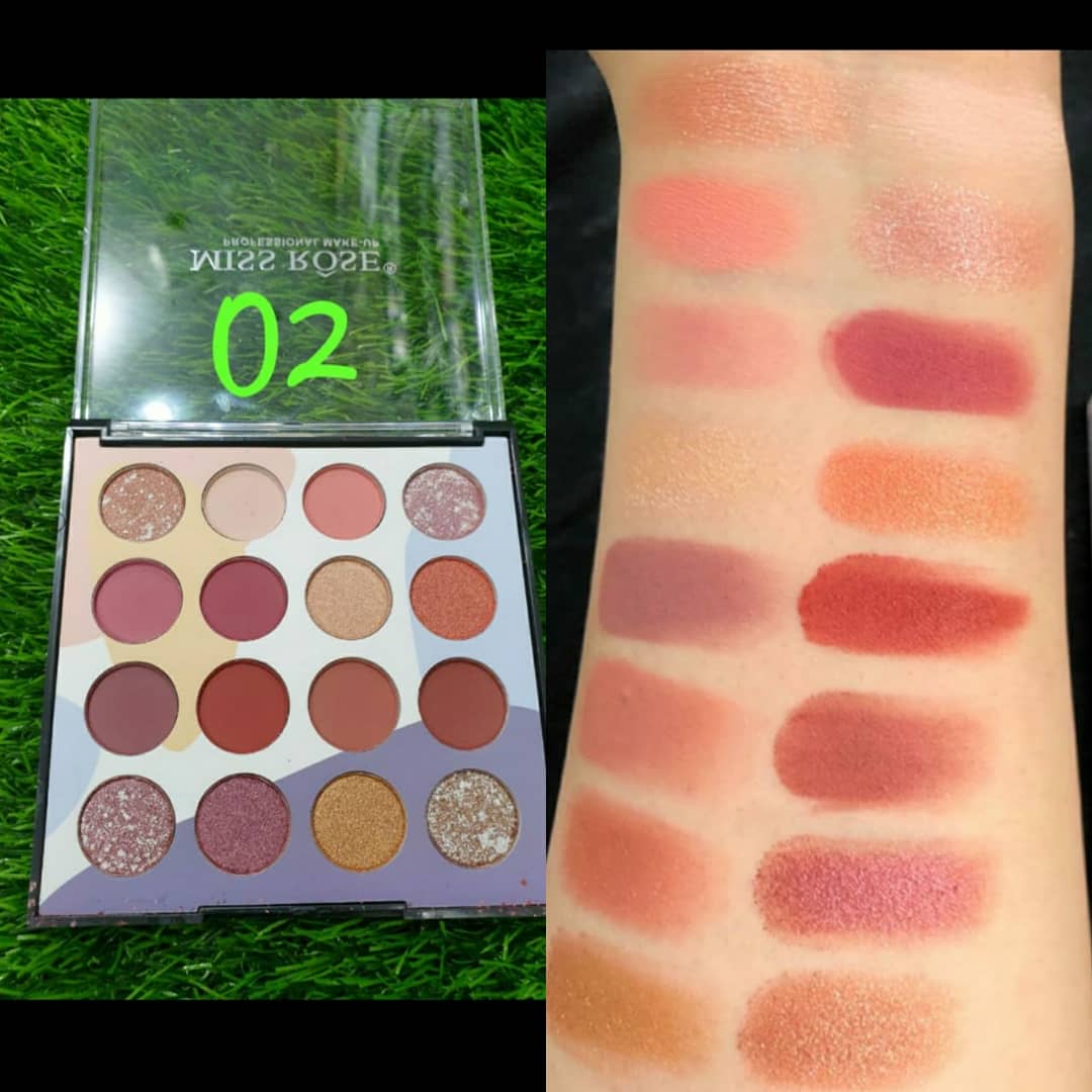 Miss Rose 16 Color Eye Palette - Setting B - Image 4