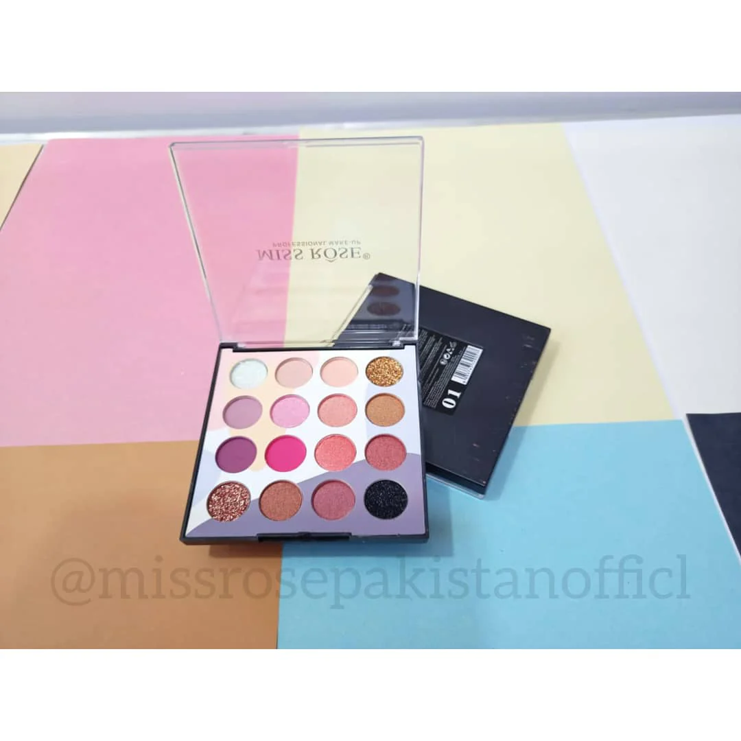 Miss Rose 16 Color Eye Palette - Setting B - Image 5