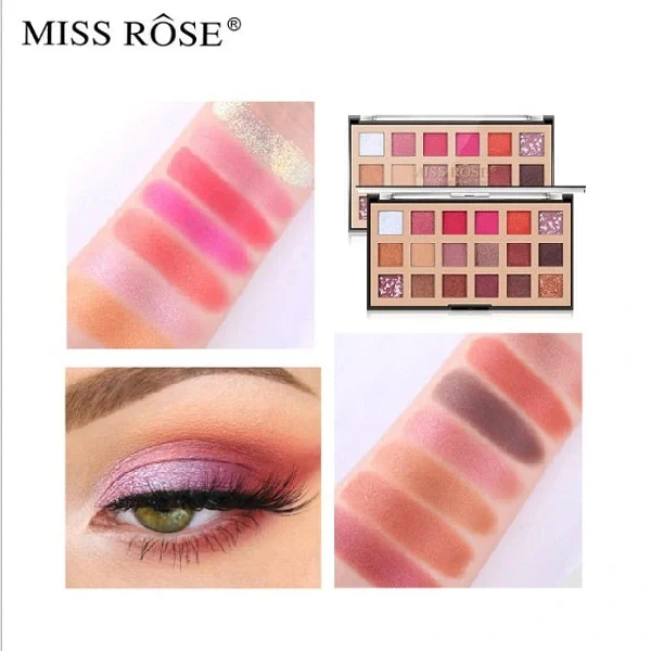 Miss Rose 18 Color Fashion Eye Palette - Image 5