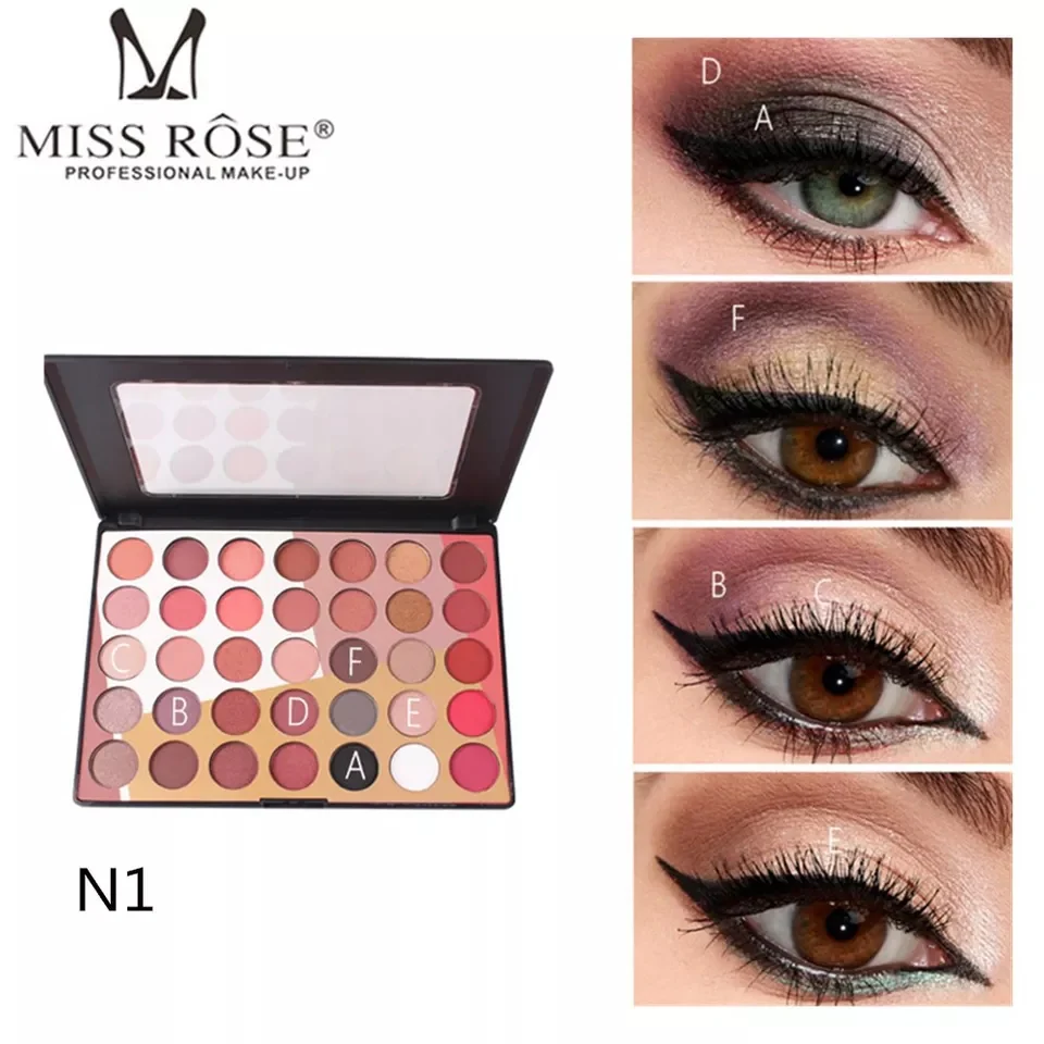 Miss Rose Eye Makeup 35 Color Palette - Image 8
