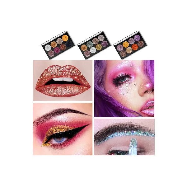 Miss Rose 8 Color Glitter Palette - Image 3