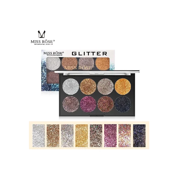 Miss Rose 8 Color Glitter Palette - Image 4