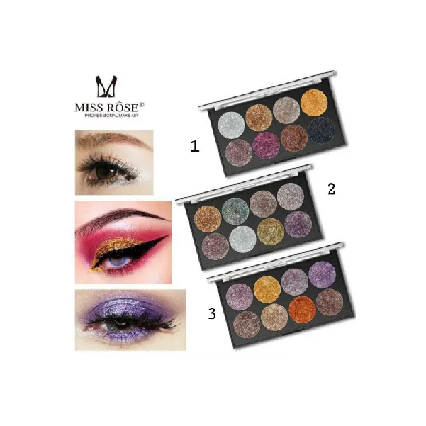 Miss Rose 8 Color Glitter Palette - Image 6