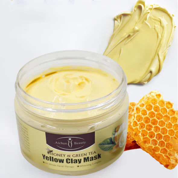 Aichun Beauty Green Tea & Yellow Clay Mask - Image 3