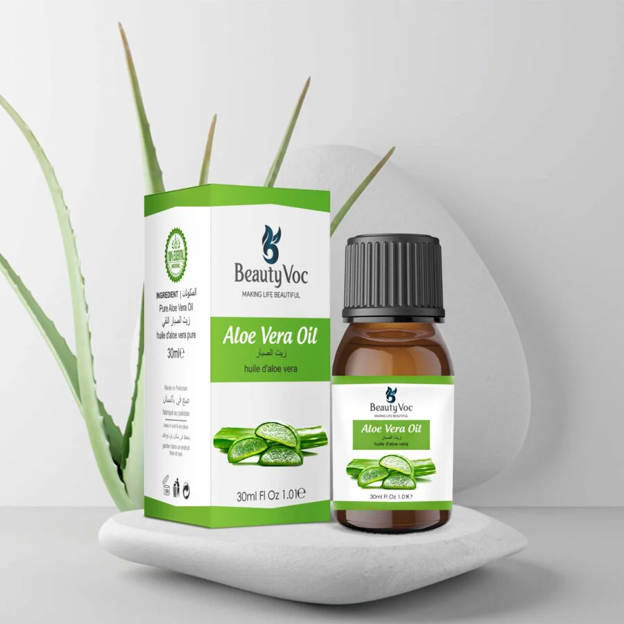 BeautyVoc Aloe Vera Oil 30 ml – 100% Pure & Natural | Best for Skin & Hair Care - Image 2
