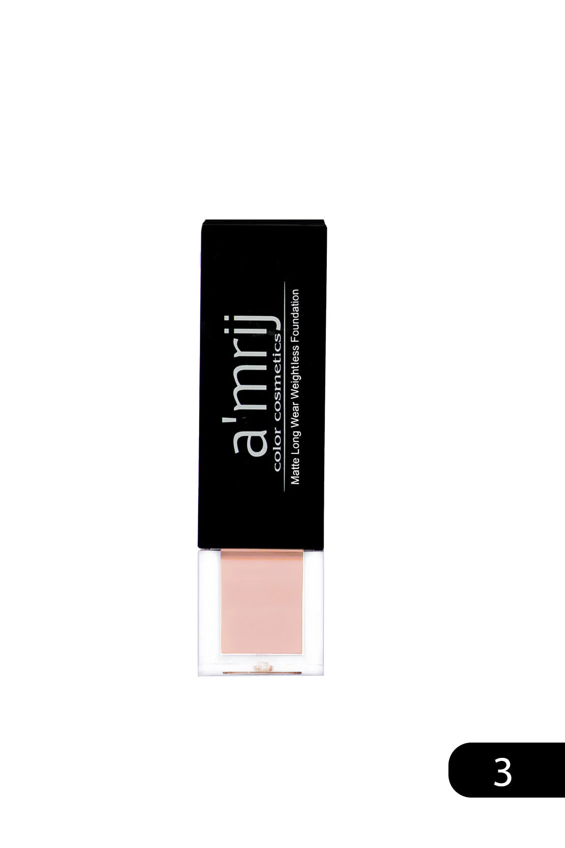 Amrij Cosmetics MATTE LONG WEAR WEIGHTLESS Foundation - Image 6
