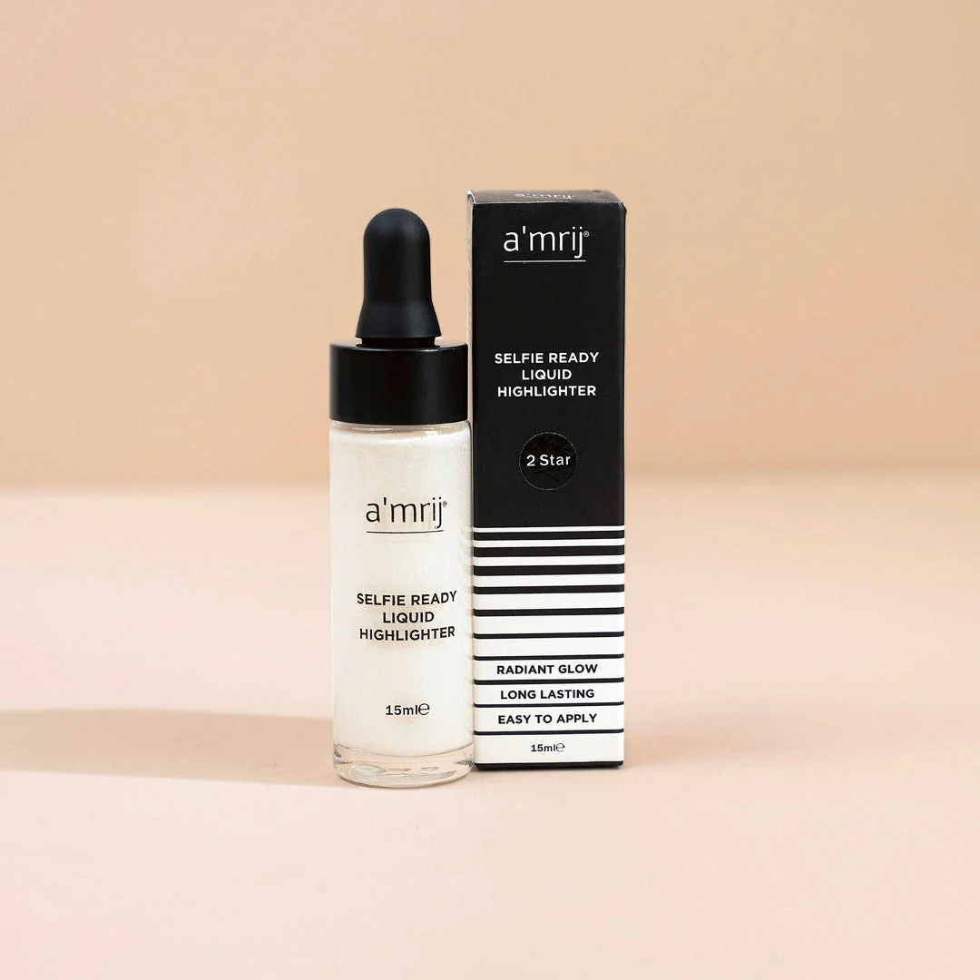 Amrij Cosmetics Selfie Ready Liquid Highlighter - Image 4