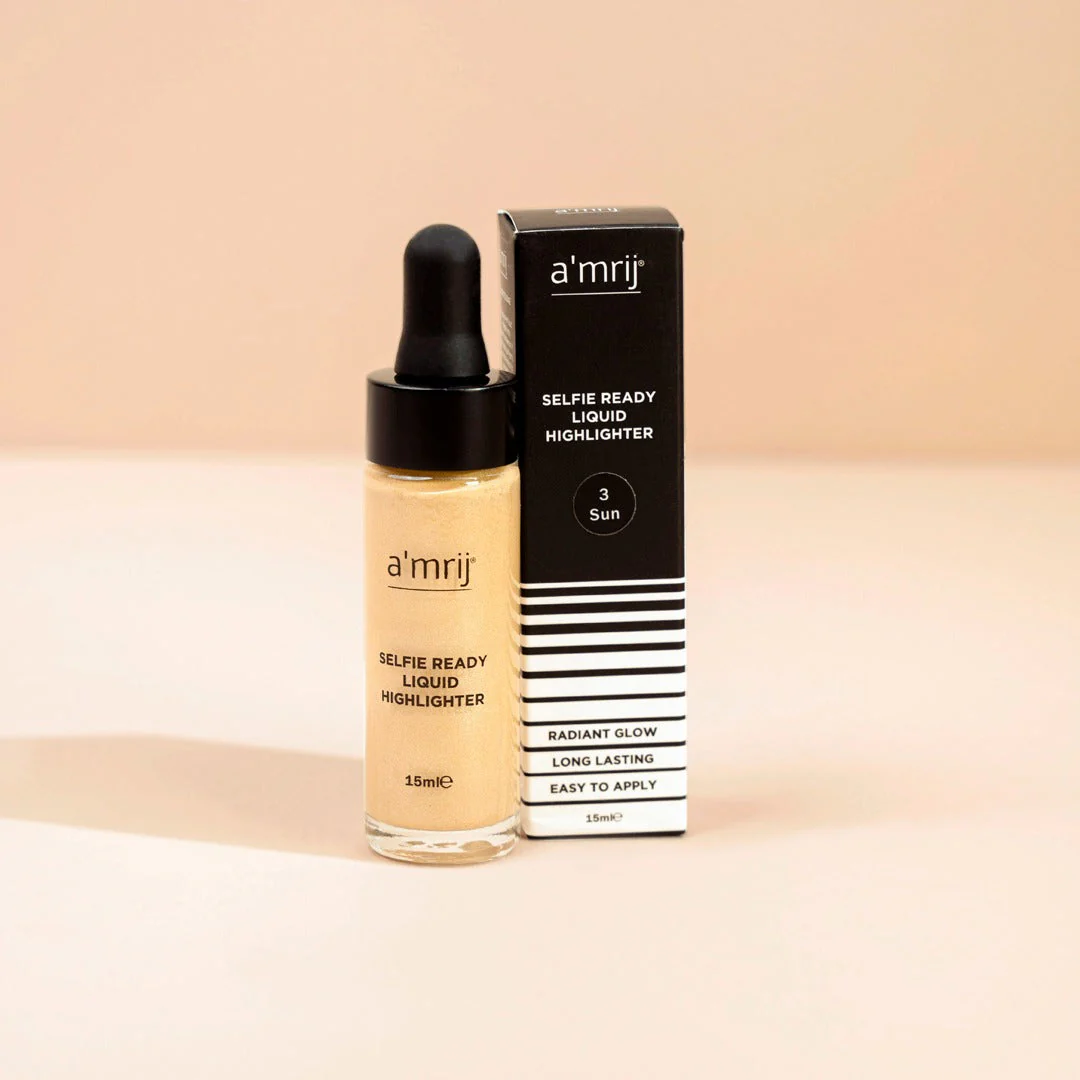 Amrij Cosmetics Selfie Ready Liquid Highlighter - Image 5