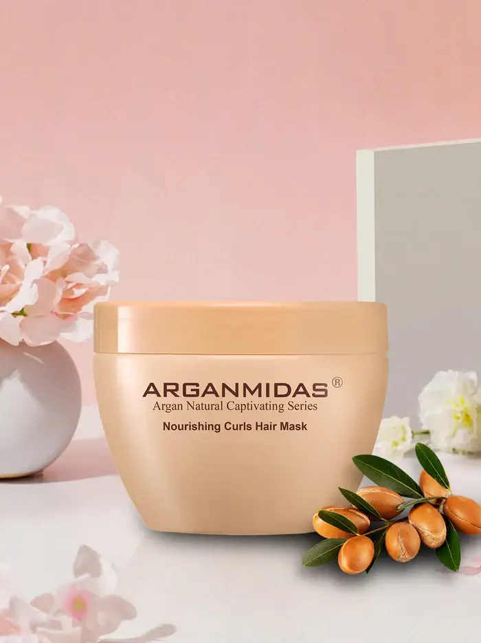 Arganmidas Nourishing Curls Hair Mask 300 GM - Image 2