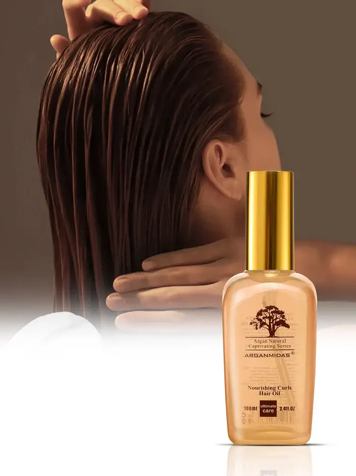 Arganmidas Nourishing Curls Hair Oil 100 ML - Image 3