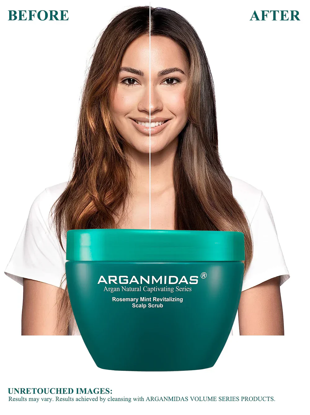 Arganmidas Rosemary Mint Revitalizing Scalp Scrub 300 ML - Image 3