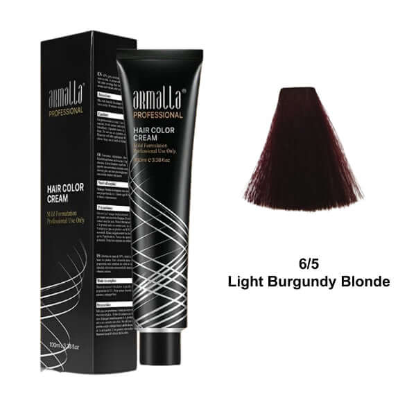 Armalla Hair Color Cream 6/5 Light Burgundy Blond