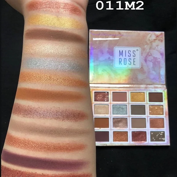 Miss Rose Artistic Premium 16 Color Eye Palette - Image 3