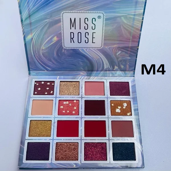 Miss Rose Artistic Premium 16 Color Eye Palette - Image 4