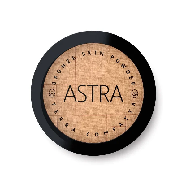 Astra Makeup Bronze Skin Powder Compact Bronzer 9g - Image 4
