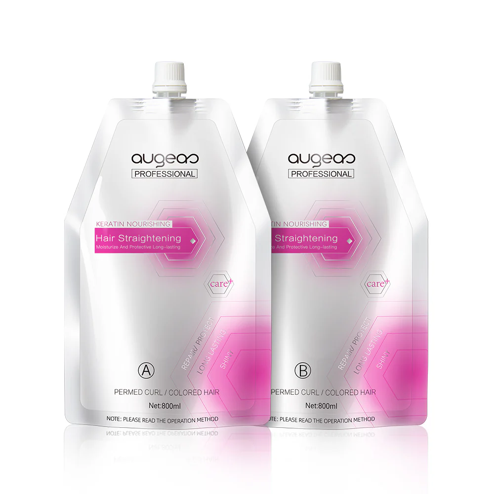 Augeas Keratin Nourishing Hair Straightening Kit