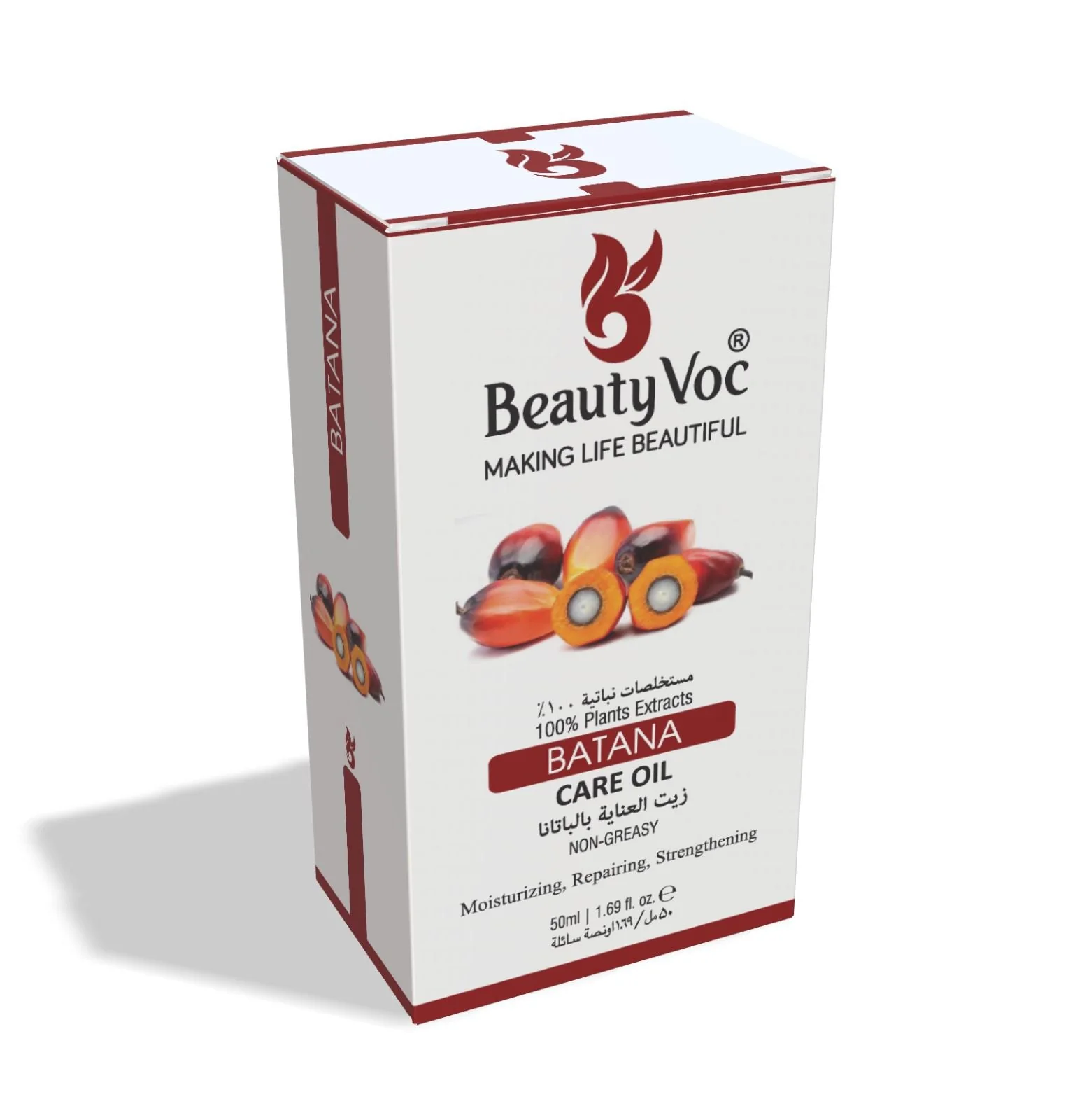 BeautyVoc Batana Treatment Oil 50 ml - Non Greasy | For Skin, Hair & Aromatherapy - Image 2