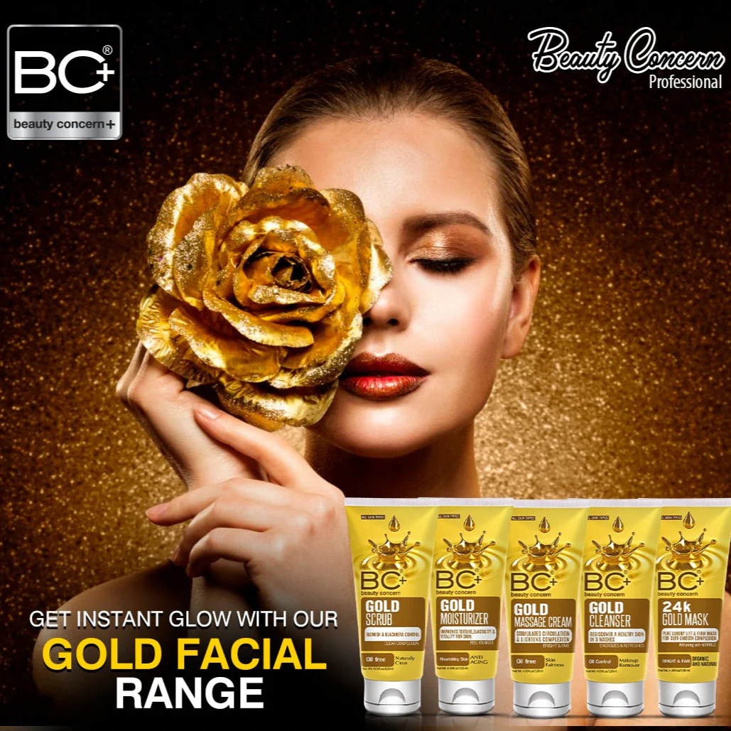 BC+ Gold Facial Kit 120ml - Image 3