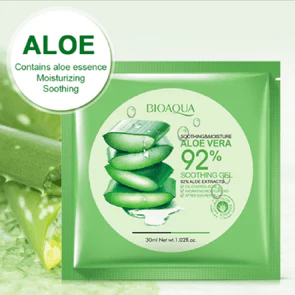 BIOAQUA Aloe Vera Soothing Gel Face Sheet Mask - Image 3