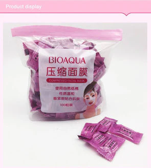 BIOAQUA Compressed Facial Tablet Face Sheet Mask 25/50/100Pcs - Image 2