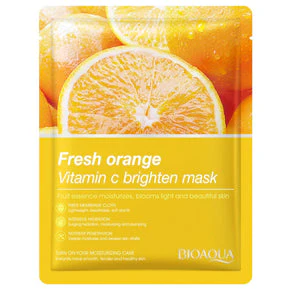 BIOAQUA Fresh Orange Vitamin C Brighten Face Sheet Mask - Image 2