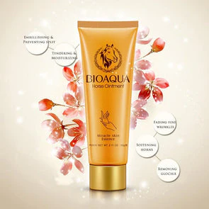 BIOAQUA Horse Ointment Miracle Moisturizing Hand Cream – 60gm - Image 2