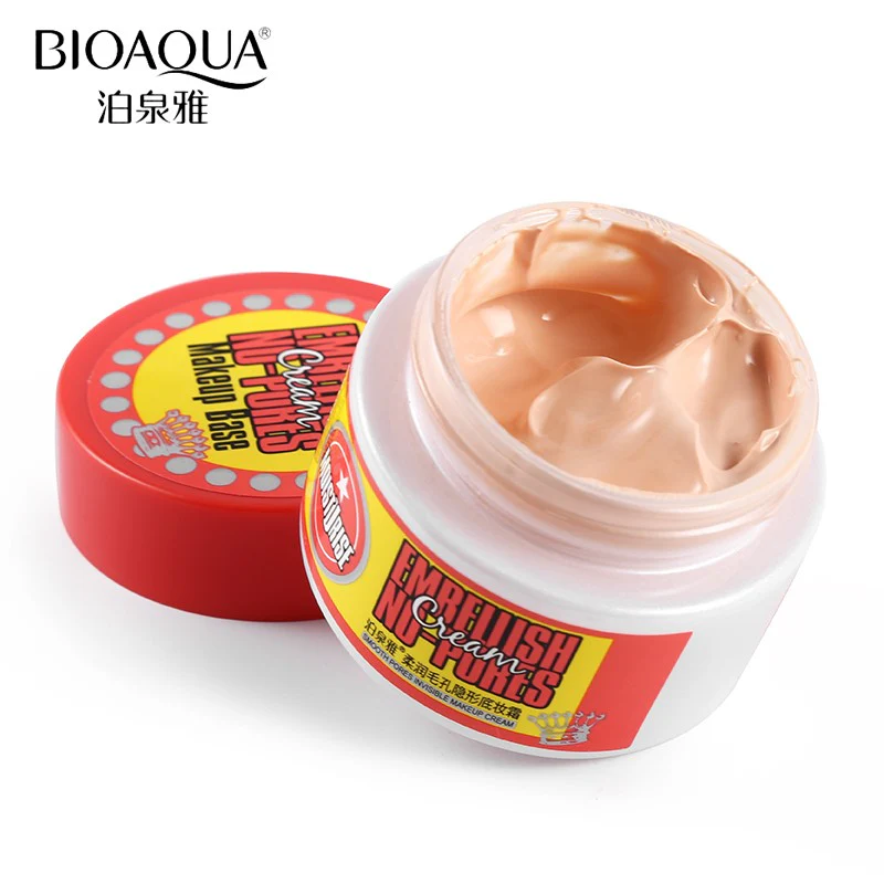 BIOAQUA Brand Invisible Pores Base Foundation Cream Makeup Embellish Coverage - Image 2