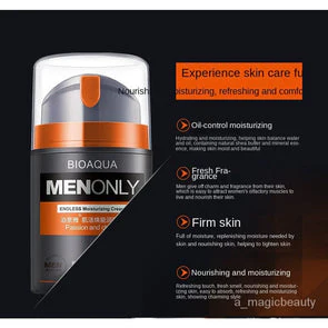 BIOAQUA MENONLY Men’s Endless Moisturizing Cream for Men BQY8159 - Image 2