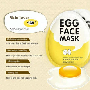 BIOAQUA Moisturizing Face Mask Sheet with Eggs Extract - Image 2