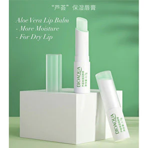 BIOAQUA Moisturizing Fresh Extract Aloe Vera Lip Balm BQY22064 - Image 2