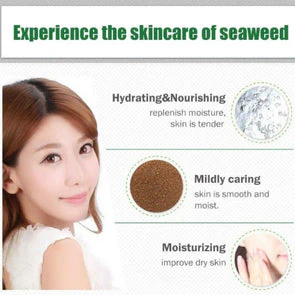 BIOAQUA Pure Seaweed Particles Face Mask for Shrink Pore - Image 3
