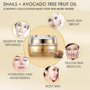 BIOAQUA Snail Repair & Brightening Moisturizing Cream 50g BQY3611 - Image 3