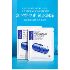 BIOAQUA Vitamins Hydration Moisture Face Sheet Mask – 5Pcs - Image 2