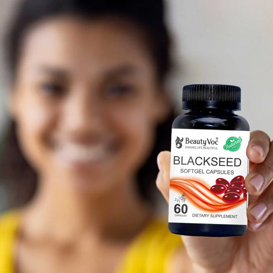 BeautyVoc Black Seed Softgel Capsules | For Immunity, Joint, Heart & Digestive Support | Supplements for Men & Women - Image 2