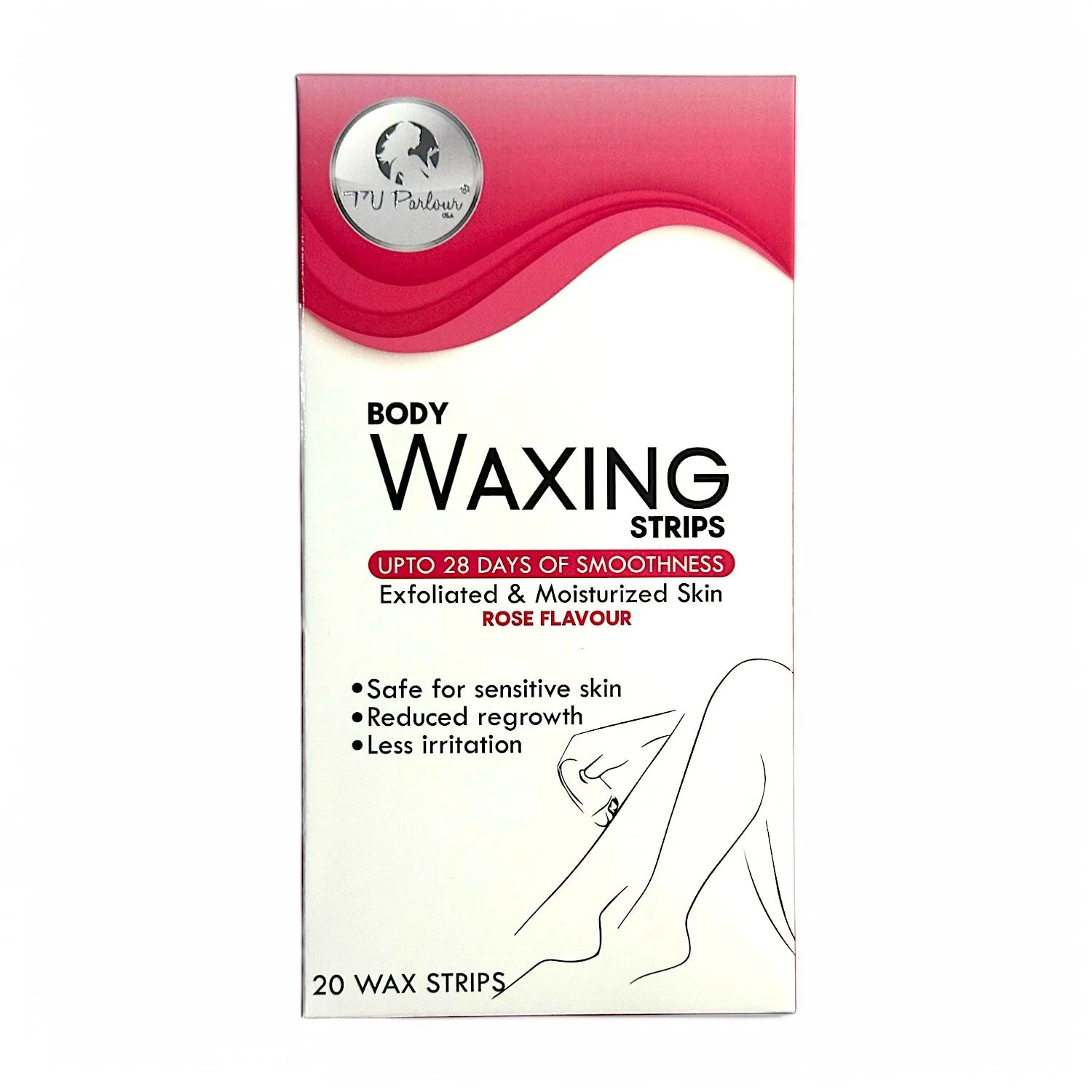 Tv Parlour Body Waxing Strips - 20 Strips