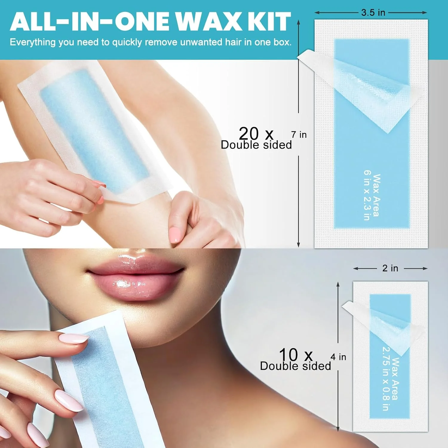 Tv Parlour Body Waxing Strips - 20 Strips - Image 9