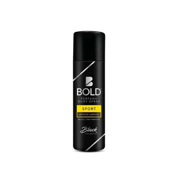 Bold Black Collection Perfume Sport Body Spray 120 ML