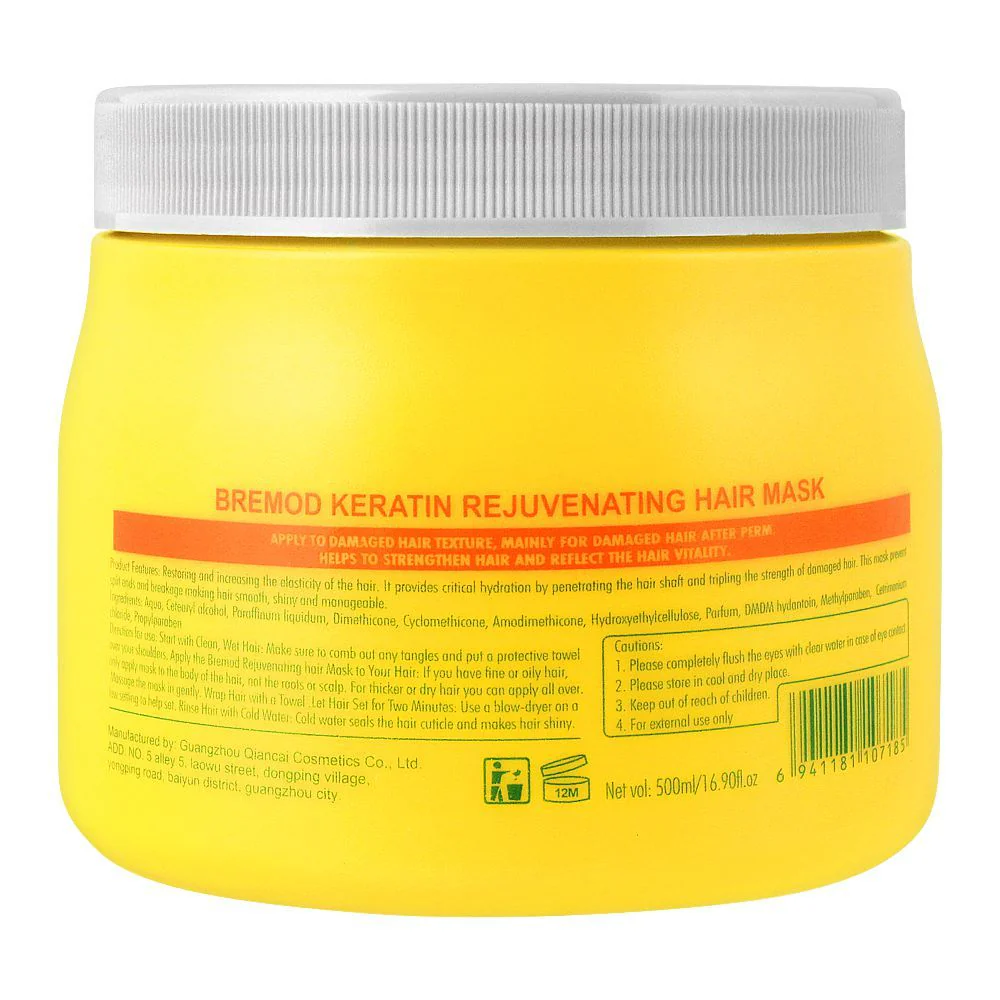 Bremod Keratin Hair Mask 500 ML - Image 2