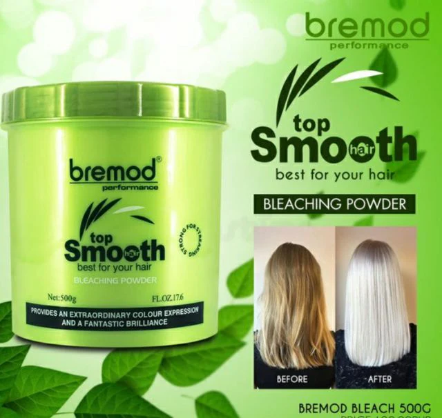 Bremod Top Smooth Bleaching Powder Strong 500 GM - Image 2