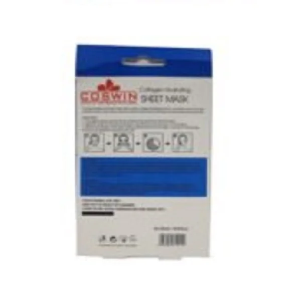 Coswin Collagen Hydrating Skin Soothing Sheet Mask (3 Sachets) - Image 2