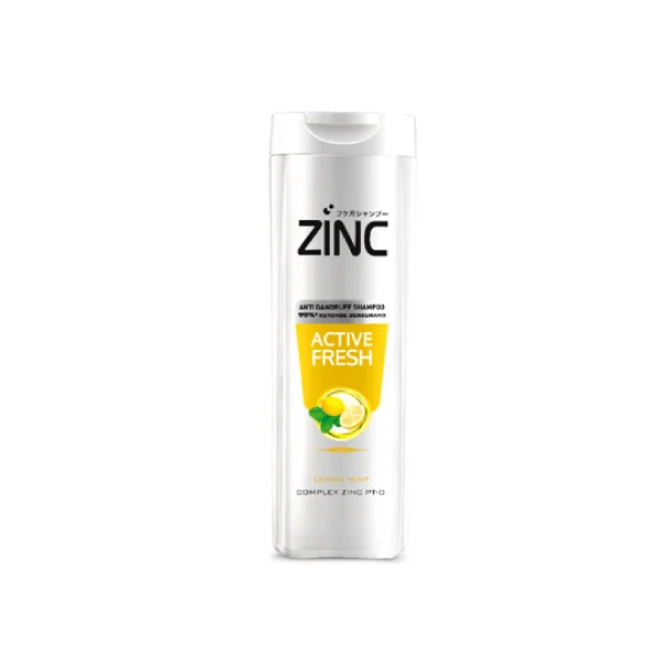 Zinc Active Fresh Lemon & Mint Anti-Dandruff Shampoo