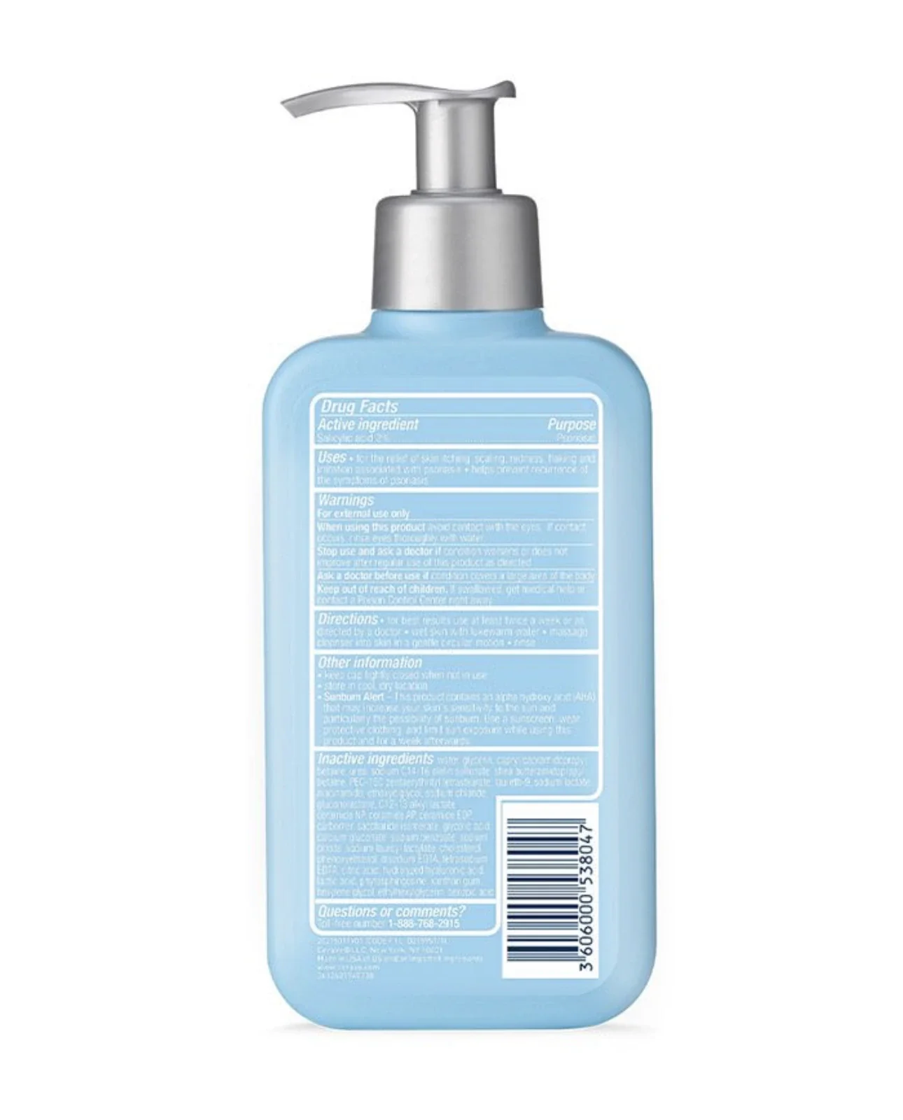 CeraVe Psoriasis Cleanser With Salicylic Acid Psoriasis Wash 237ml - Image 2