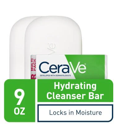 Cerave Twin Pack Hydrating Cleansing Bar 3 Oz - Image 2