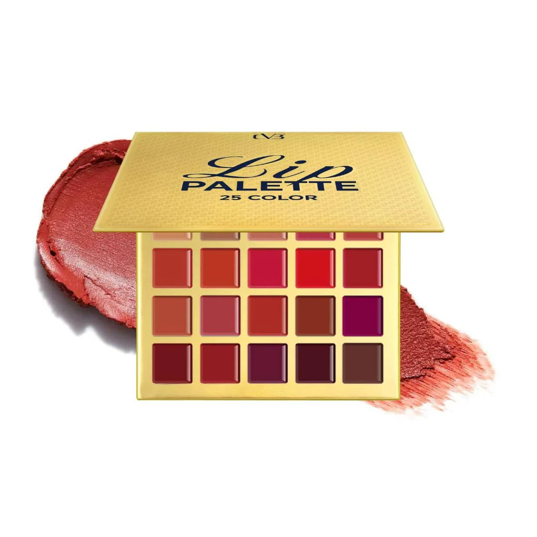 Cvb 25 Color Lipstick Lip Gloss Palette 24H Long-lasting moisturizing Waterproof matte Lip Palette Makeup,Pigmented Lipstick Set C222 - Image 2