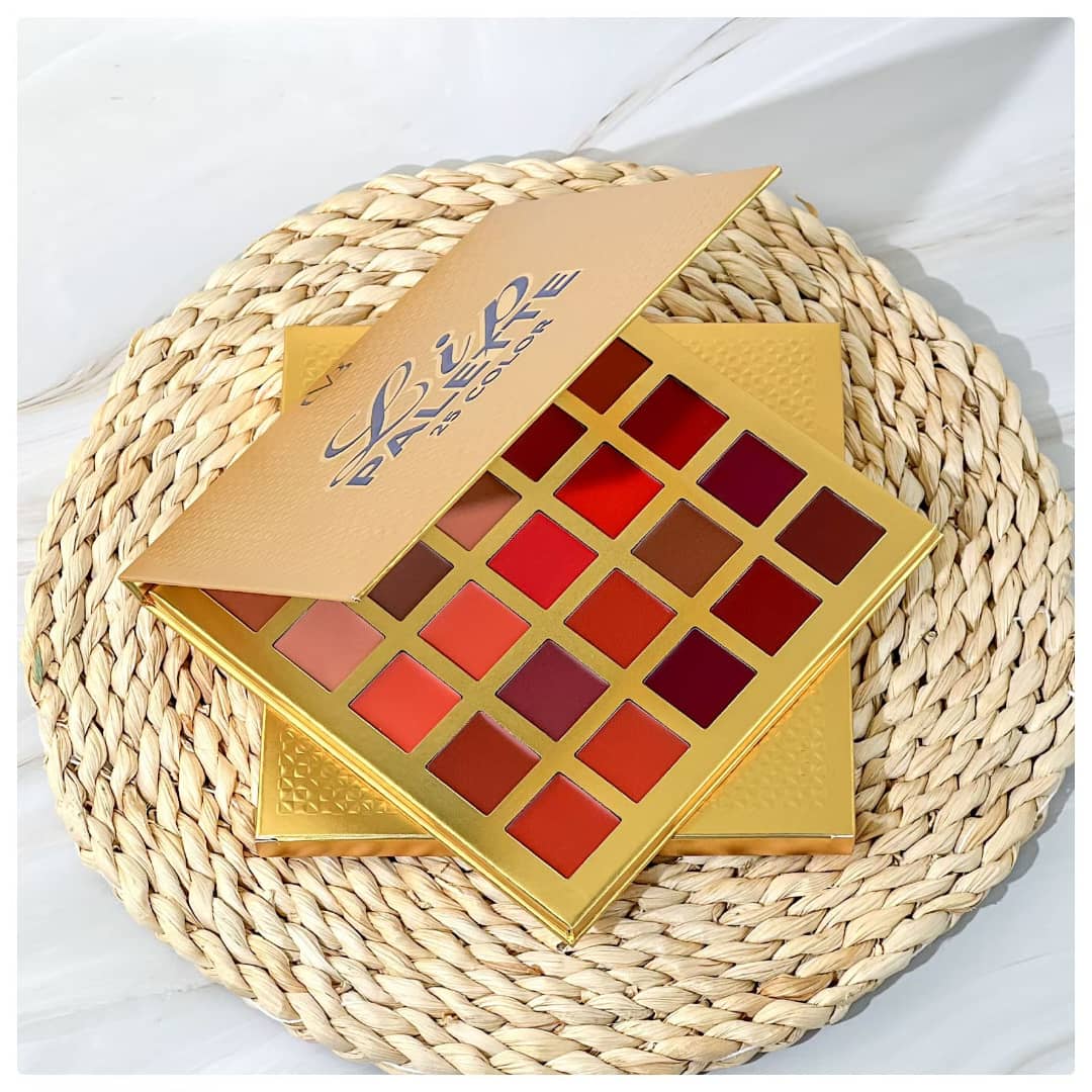 Cvb 25 Color Lipstick Lip Gloss Palette 24H Long-lasting moisturizing Waterproof matte Lip Palette Makeup,Pigmented Lipstick Set C222 - Image 4
