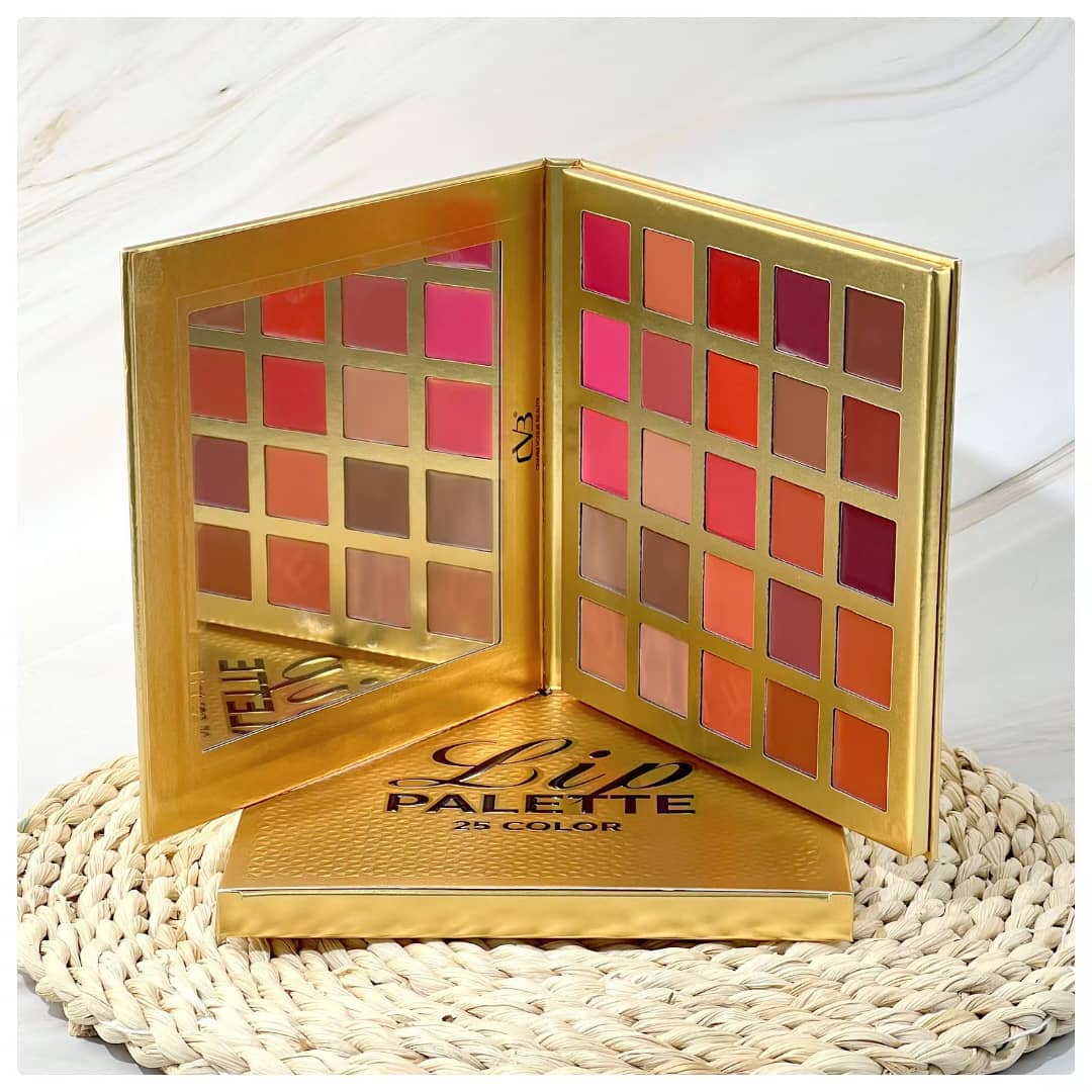 Cvb 25 Color Lipstick Lip Gloss Palette 24H Long-lasting moisturizing Waterproof matte Lip Palette Makeup,Pigmented Lipstick Set C222 - Image 5