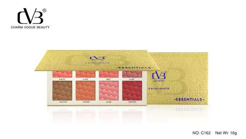 CVB 8 BLUSH PALETTE Essentials (8 Colors) - Image 2