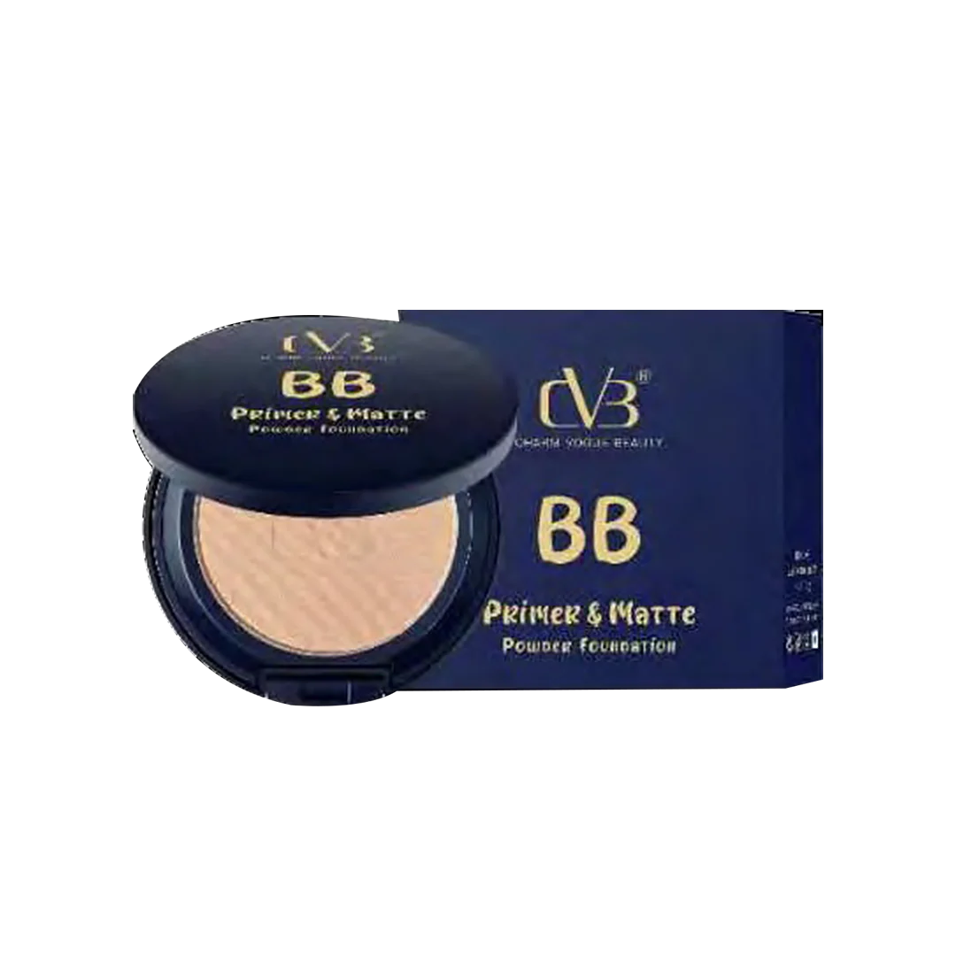 CVB B.B PRIMER & MATTE POWDER FOUNDATION Compact Single